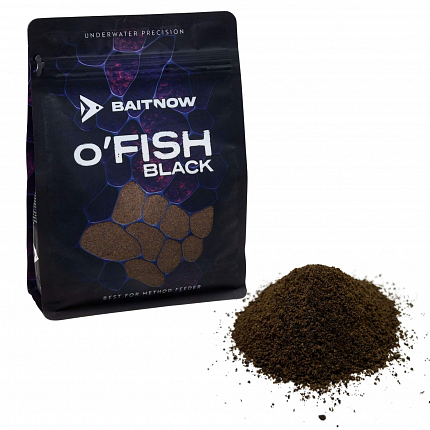 BaitNow Návnada Method Feeder O'fish Black 800g