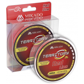 Mikado Vlasec Territory Red 0.30mm/10.90kg/300m 1 Cívka