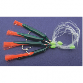 Mistrall systém pro lov tresek 0,60mm velikost háčku 3/0 červená 1