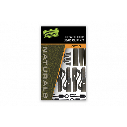 Fox Edges Naturals Power Grip Lead Clip Kit Fox Edges Naturals Power Grip Lead Clip Kit