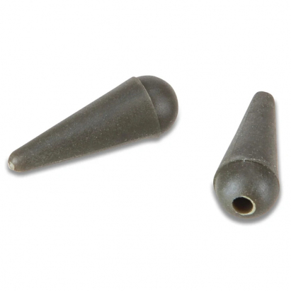 Anaconda korálky Tapered Shock Beads army zelená 10ks