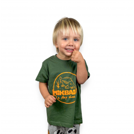 Mikbaits oblečení - Dětské tričko zelené 2 - 4 roky