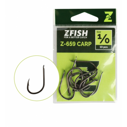 Zfish Háčky Carp Hooks Z-659 Zfish Háčky Carp Hooks Z-659