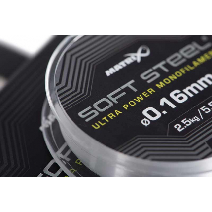 Matrix Vlasec Soft Steel Ultra Power Monofilament 100 m