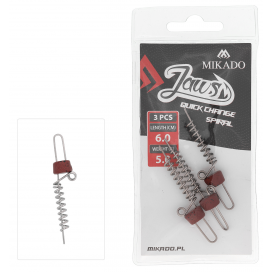Mikado Vrut Na Nástrahy Jaws Quick Change Spiral 6cm 3 Ks