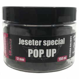 LK Baits Pelety Jeseter Special Pop UP Beluga Halibut 12mm 150ml
