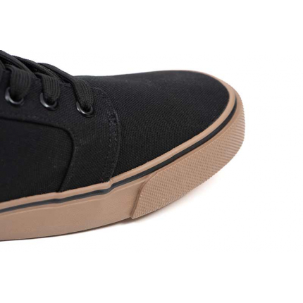 Fox Boty Black Canvas Shoe