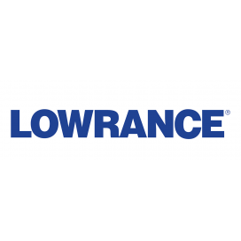 Samolepka Lowrance 250 x40 mm průhledné pozadí