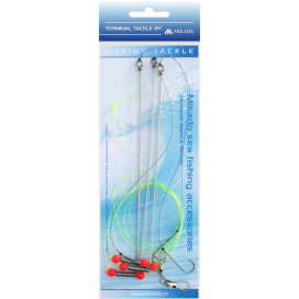 Mikado Mořský Návazec Steel Boom Rig Háček 4 1 Ks