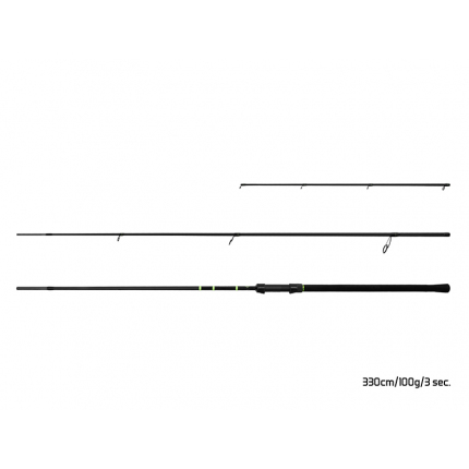 Delphin Prut Feedera 3,3 m 100 g 3 díl+2 Špičky