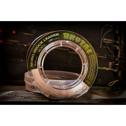 Katran Šokový Vlasec Shock Mono Line Brutal 0,67 mm 65,70 lb 100 m