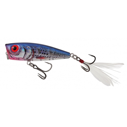 Salmo Wobler Rattlin Pop Floating 7 cm Clear Blue Shiner