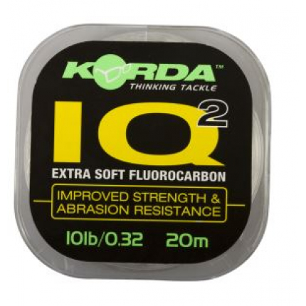 Korda Vlasec IQ Extra Soft Fluorocarbon Hooklink 15lb