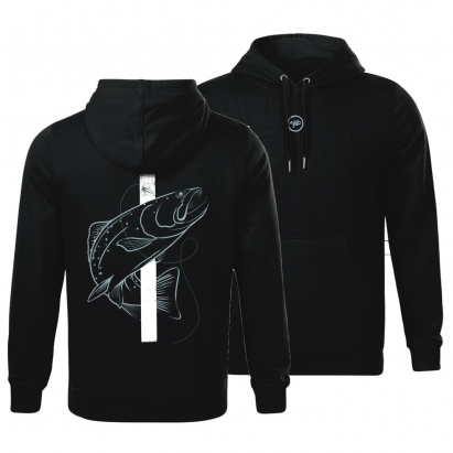 Giants fishing Giants Fishing Mikina pánská černá Pstruh|vel. L