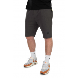 Matrix Kraťasy Black Edition Jogger Shorts Dark Grey Lime