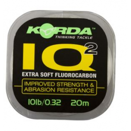 Korda Vlasec IQ Extra Soft Fluorocarbon Hooklink 20lb