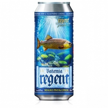 Bohemia Regent Nealkoholické Pivo Lemon Dárkový Karton Vodní Říše 2 6 x 0,5 l