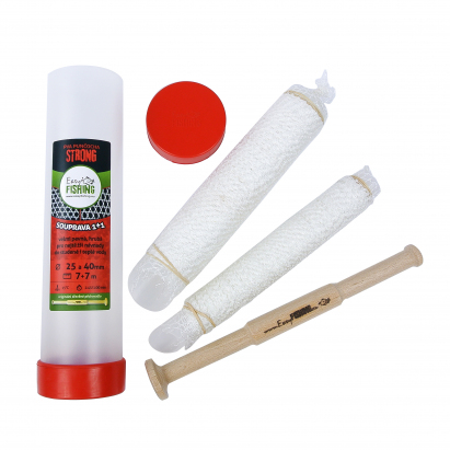 EasyFISHING 7+7m komplet - PVA punčocha STRONG 25+40mm EasyFISHING 7+7m komplet - PVA punčocha STRONG 25+40mm