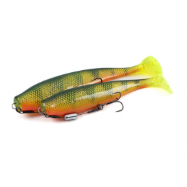 "Fox Rage Zander Pro Shad 16cm / 6.3"" Loaded UV Glitter Perch" "Fox Rage Zander Pro Shad 16cm / 6.3"" Loaded UV Glitter Perch"
