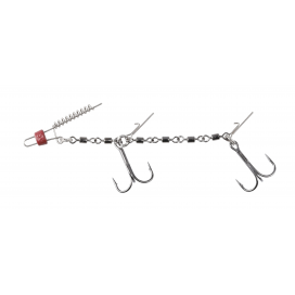 Mikado Stinger Jaws Double Evo Stinger Xl 30kg Trojháčky Vel. 2/0 2 Ks