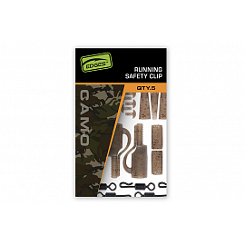 Fox Závěsky Edges Camo Running Safety Clip Kit 5 ks