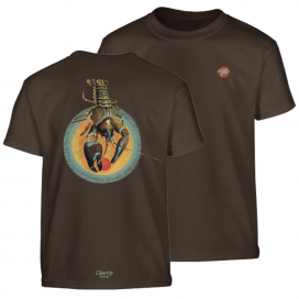 Giants fishing Tričko dětské hnědé Rak |vel. 12-13 Let