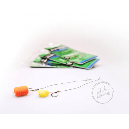 Zfish Návazec Method Feeder Rig Quick Stop Braid 10 cm 5 ks