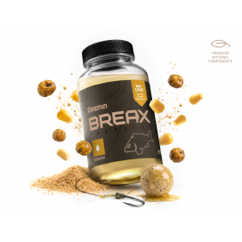 Delphin Booster BreaX NutCAKE Tygří Ořech Scopex Kukuřice 250 ml Delphin Booster BreaX NutCAKE Tygří Ořech Scopex Kukuřice 250 ml