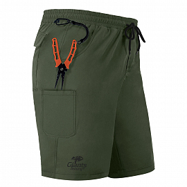 Giants fishing Giants Fishing Kraťasy Shorts Quick Dry UV50+Dark Green|no.L