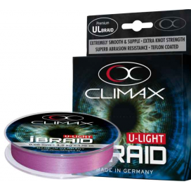 Pletená šňůra Climax iBraid U-Light fluo-fialová 135m Průměr: 0,06mm / 4,5kg