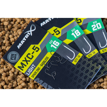 Matrix Háčky MXC-5 Barbless Spade 10 ks