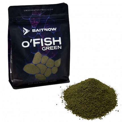 BaitNow Návnada Method Feeder O'fish Green 800g