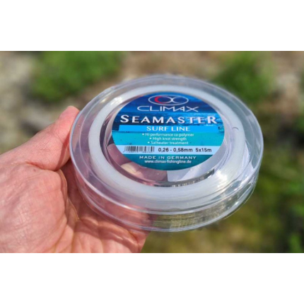 Ujímaný silon CLIMAX Haruna Surf - 5 x15m 0,26mm - 0,58mm