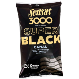 Sensas Krmení 3000 Super Black Canal 1kg