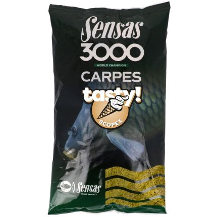 Sensas Krmení 3000 Carp Tasty Scopex 1kg