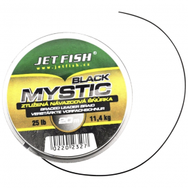 Jet Fish Šňůrka Black Mystic 11,4kg 20m