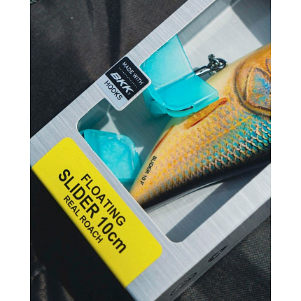 Salmo Wobler Slider Sinking Wounded Real Grey Shiner