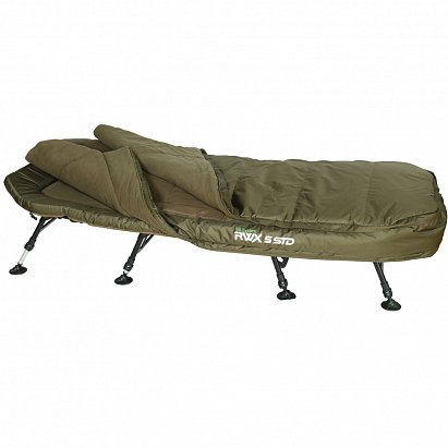 Giants fishing Lehátko + spací pytel Bedchair/Sleeping Bag System RWX 5 STD Giants fishing Lehátko + spací pytel Bedchair/Sleeping Bag System RWX 5 STD
