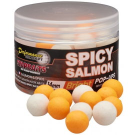 Starbaits Plovoucí Boilies Pop Up Bright Spicy Salmon 50g