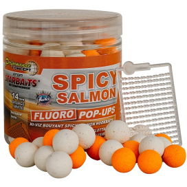 Starbaits Plovoucí Boilies Pop Up Bright Spicy Salmon 50gr