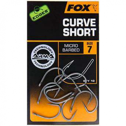 Fox Háčky Edges Armapoint Curve Shank Short Fox Háčky Edges Armapoint Curve Shank Short
