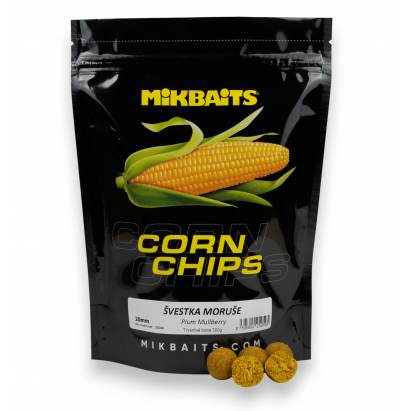 Corn Chips boilie 2,5g - Švestka Moruše 24mm