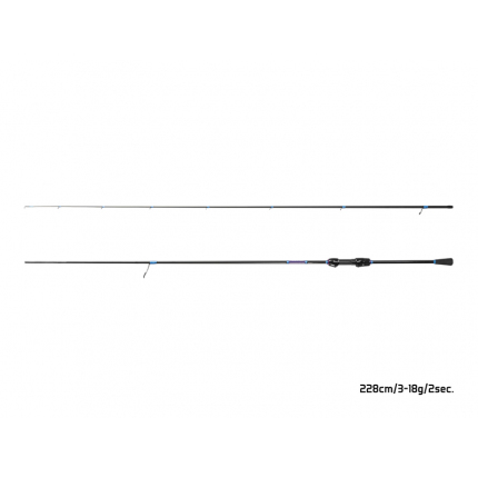 Delphin Prut Graphix 24T 2,28 m 3-18 g 2 díl