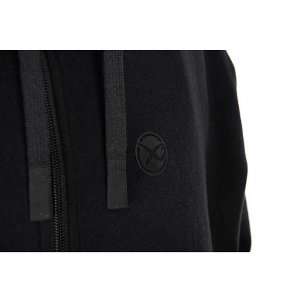 Matrix Mikina Zipped Hoody Black Stealth