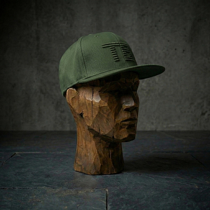 TB Baits Kšiltovka Snapback 3D Logo Green