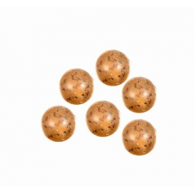 Gumový korálek Rubber Bead With Mini Hole - 10 ks/ 6 mm