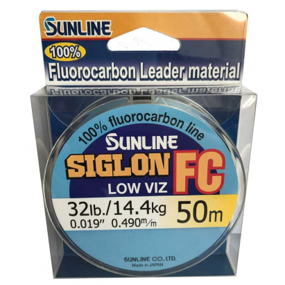 SUNLINE Fluorocarbon SIGLON FC 50m,0.490mm/14.4 kg SUNLINE Fluorocarbon SIGLON FC 50m,0.490mm/14.4 kg