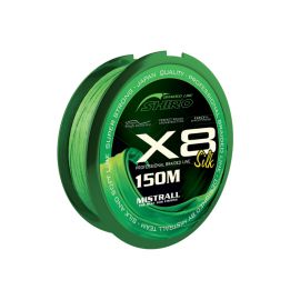 Mistrall Šňůra Shiro Silk X8 Green 150m 0,13mm