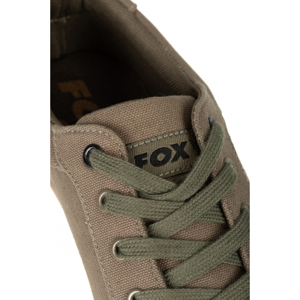 Fox Boty Khaki Canvas Shoe