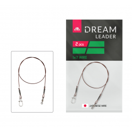 Mikado Návazec Dream Leader 1x7 30cm/10lb/4.5kg 2 Ks